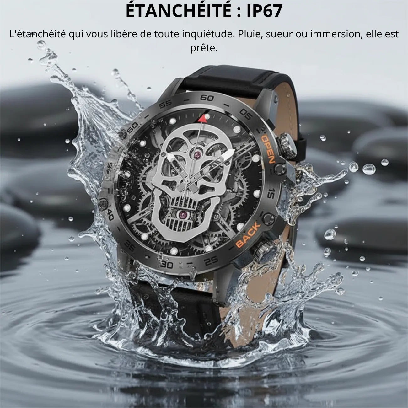 Outdoor-Smartwatch mit Telefon | Berggrat