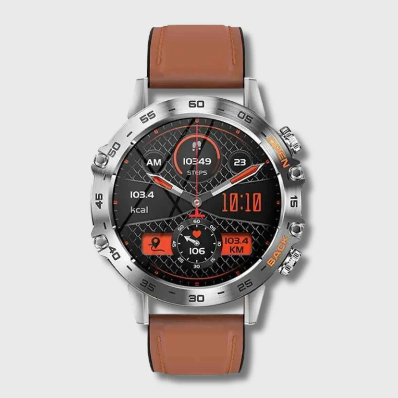 Outdoor-Smartwatch mit Telefon | Berggrat