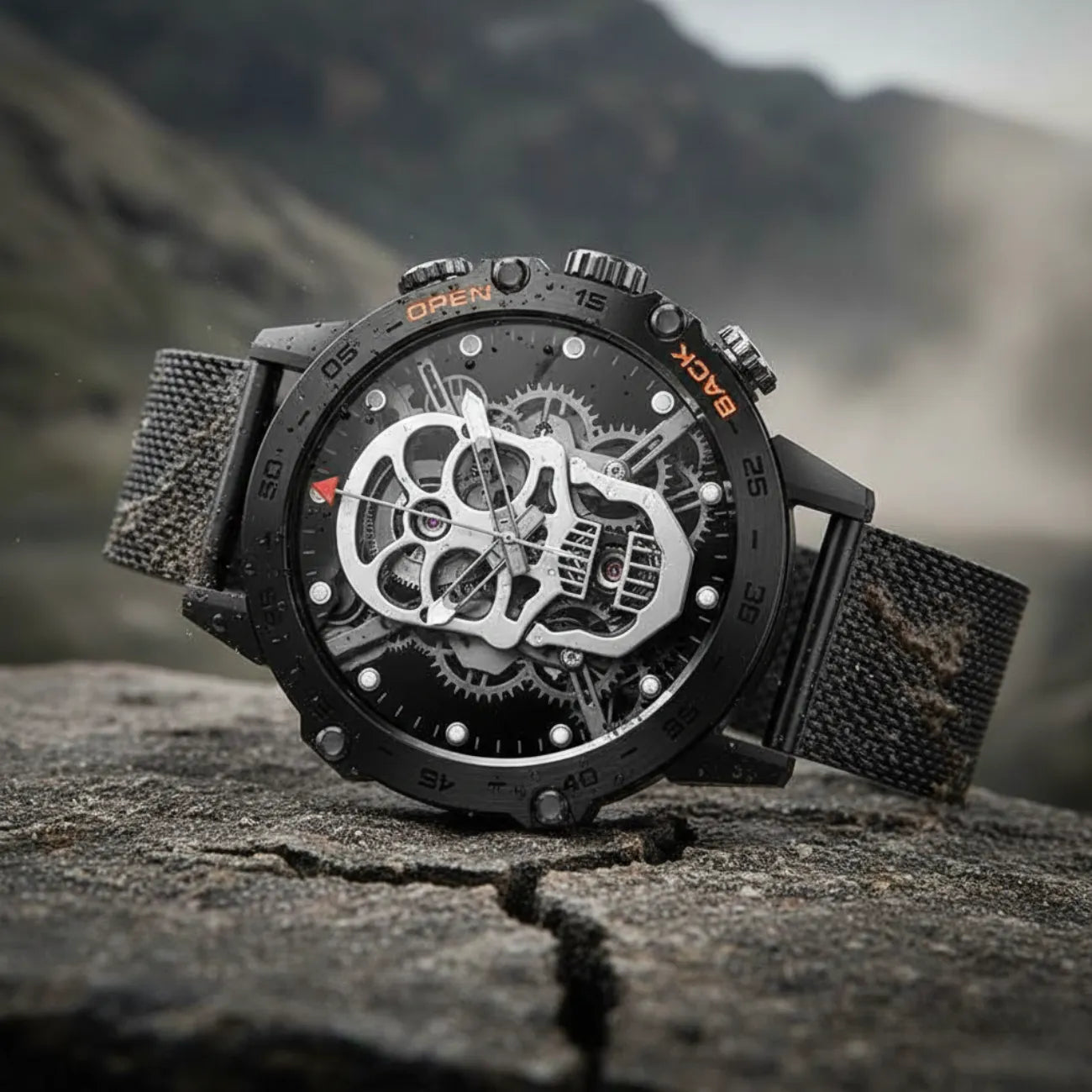 Trekking-Smartwatch Edelstahl | Berggrat