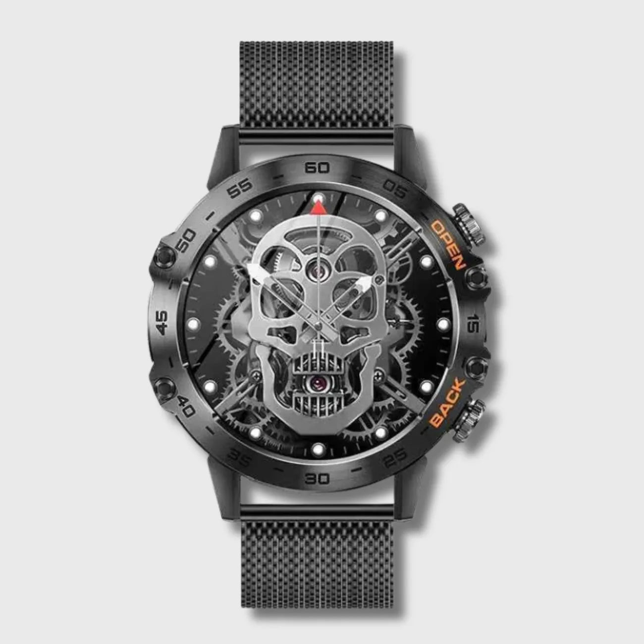 Trekking-Smartwatch Edelstahl | Berggrat