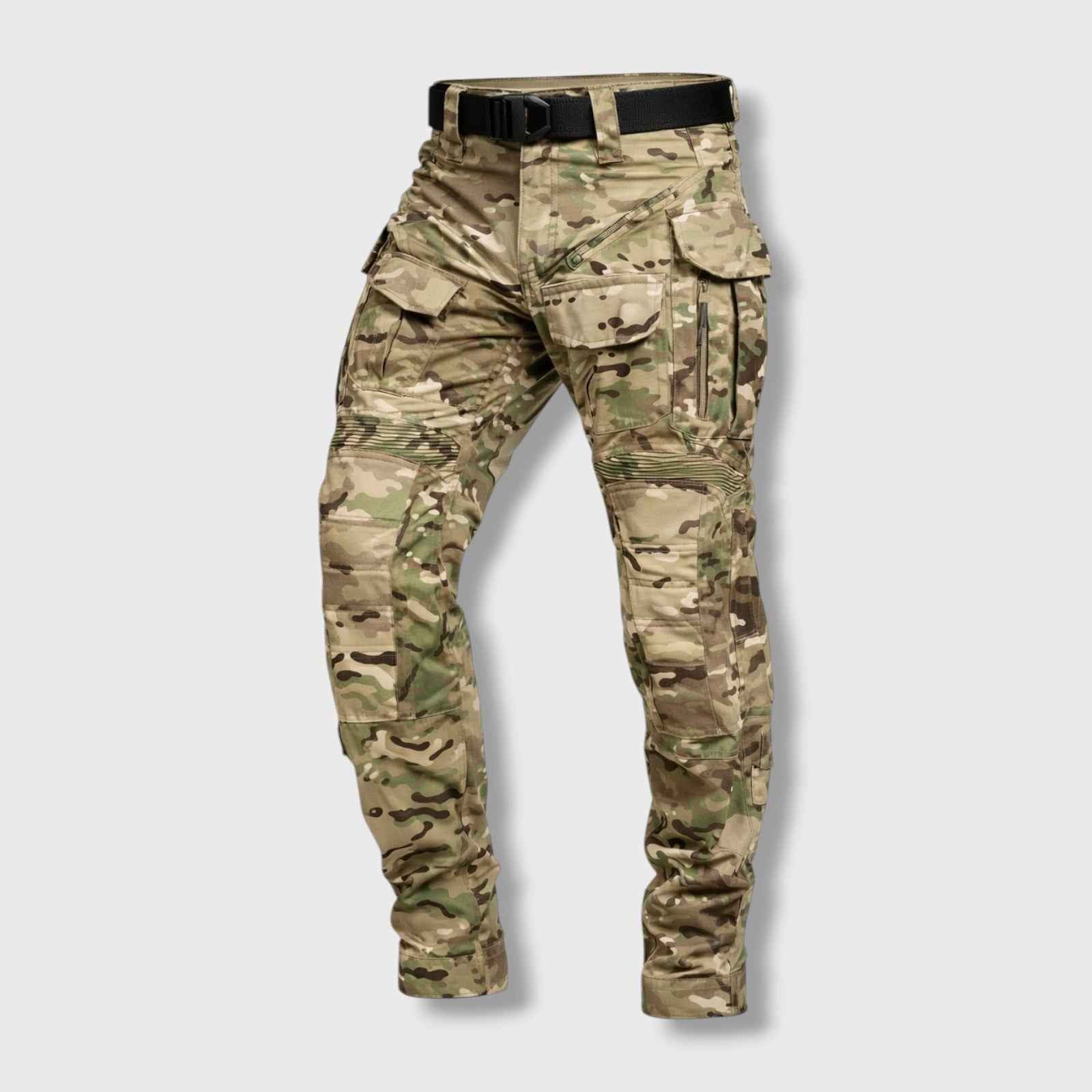 Camouflage-Trekkinghose taktisch