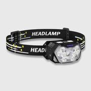Wasserdichte 9-LED-Stirnlampe | Berggrat