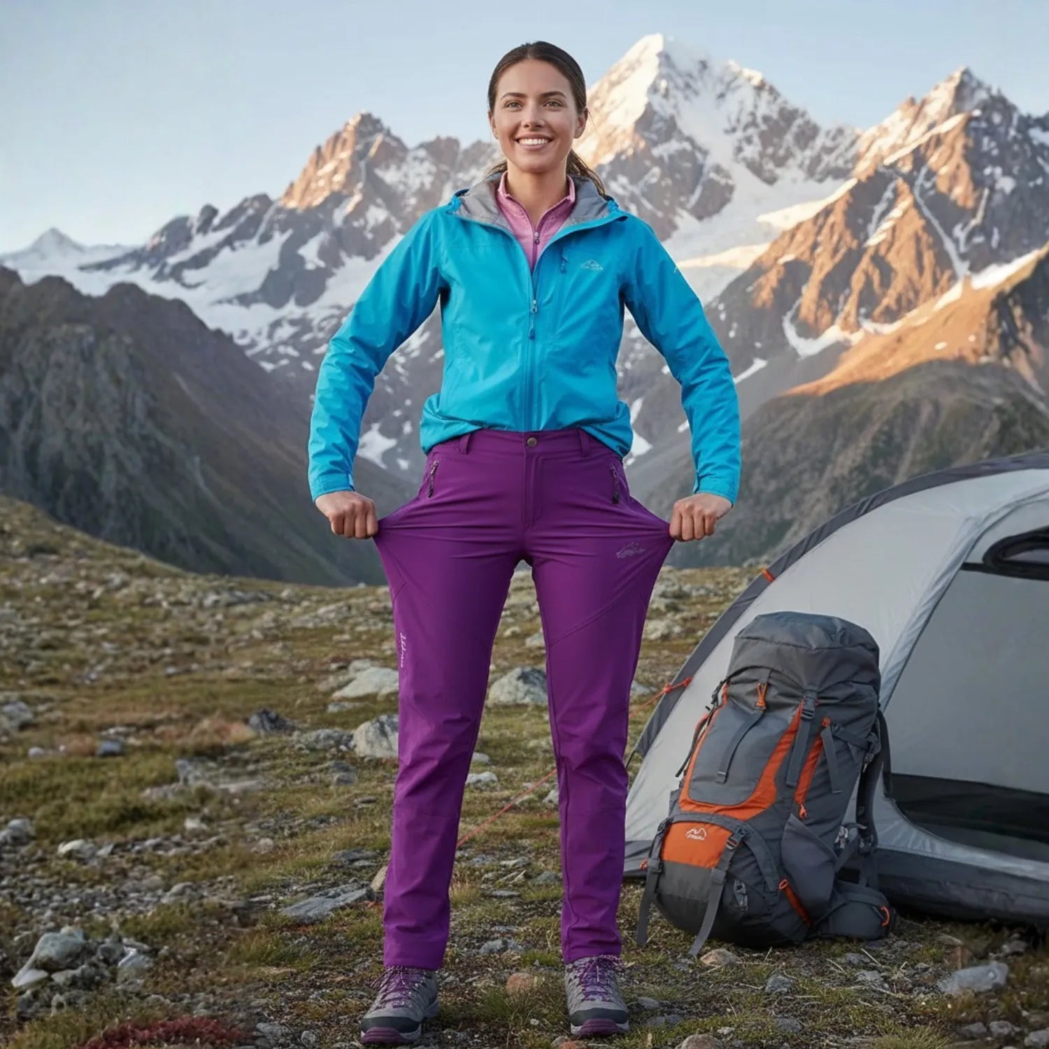 Damen Skitourenhose wasserdicht