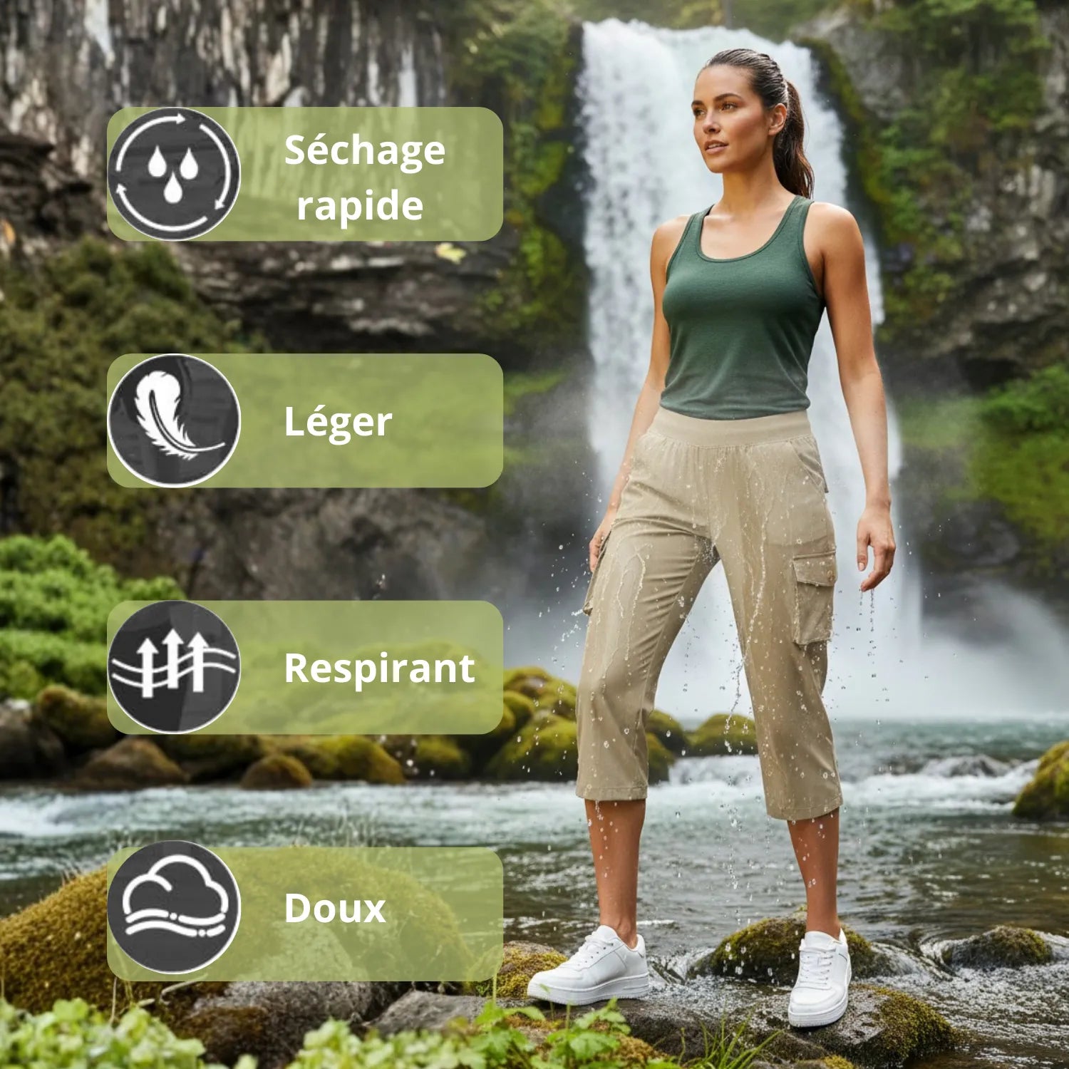 Damen-Leichte Wanderhose