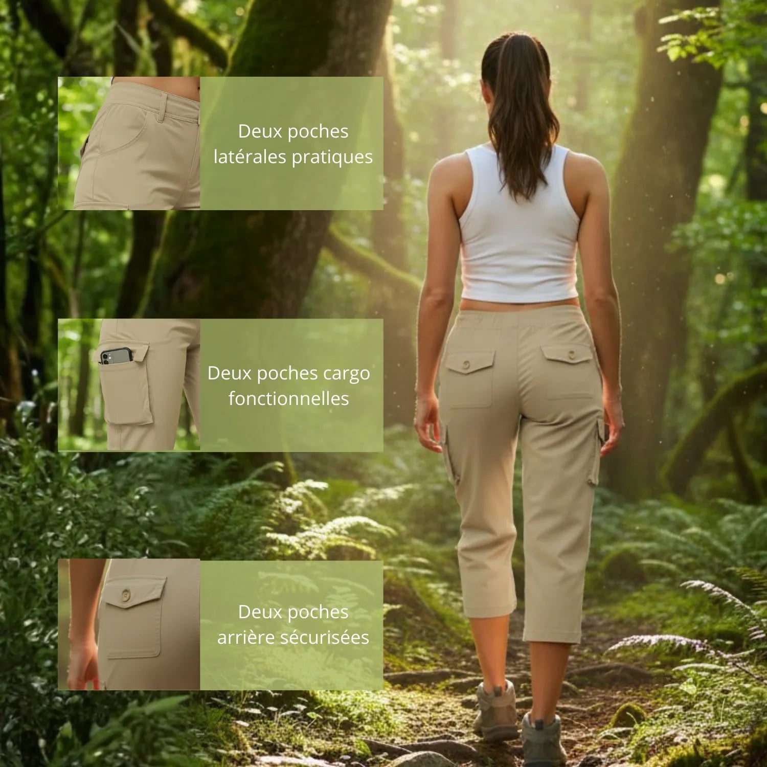 Damen-Leichte Wanderhose
