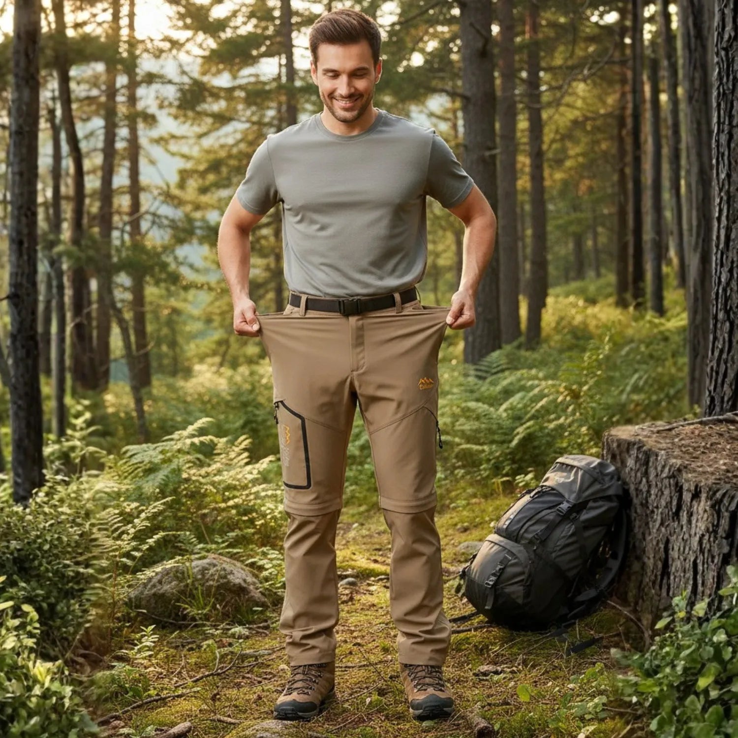Herren UV-Trekkinghose