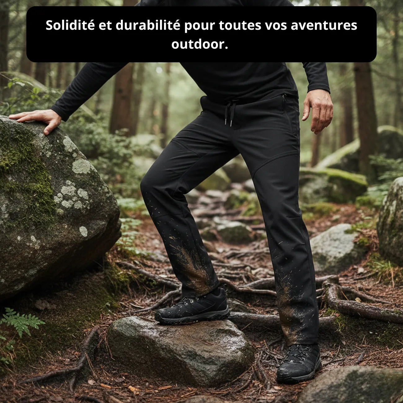 Outdoor-Trekkinghose wasserdicht
