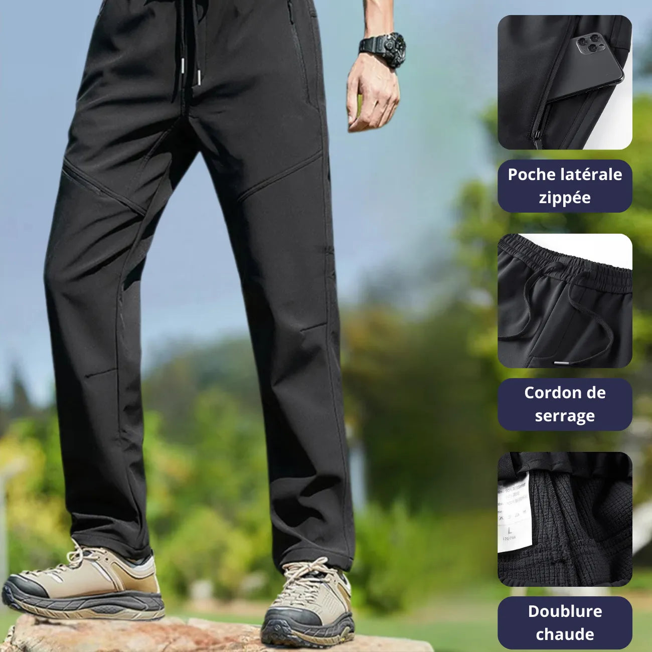 Outdoor-Trekkinghose wasserdicht