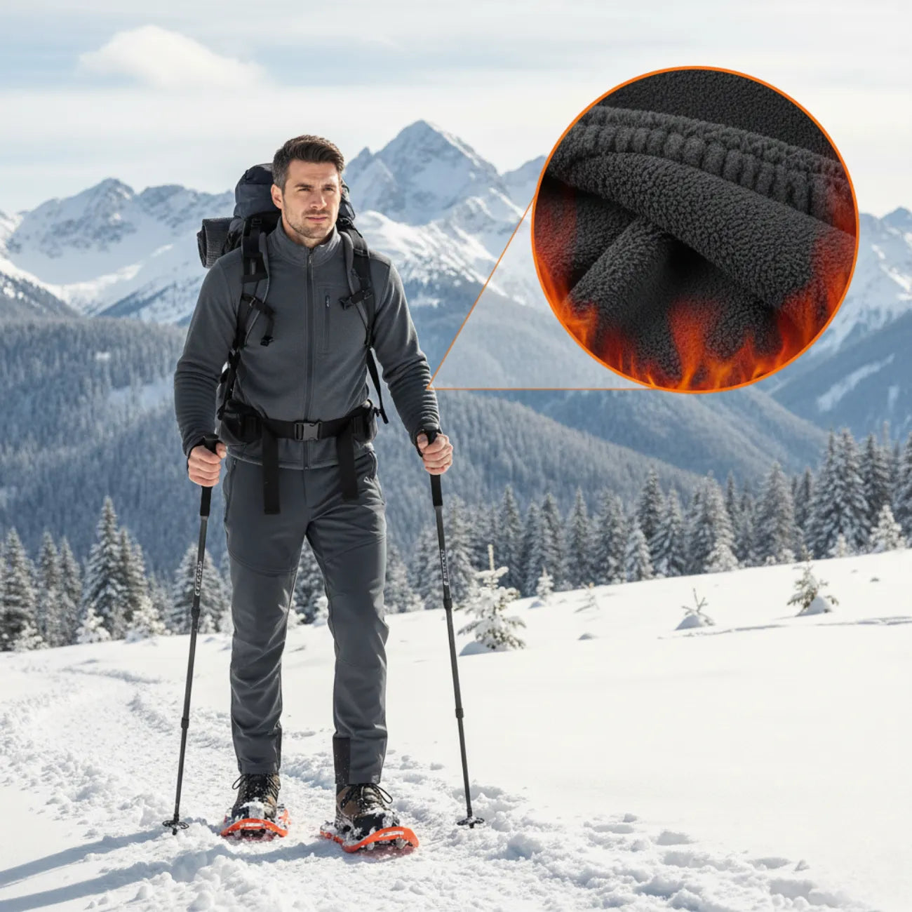 Outdoor-Trekkinghose wasserdicht