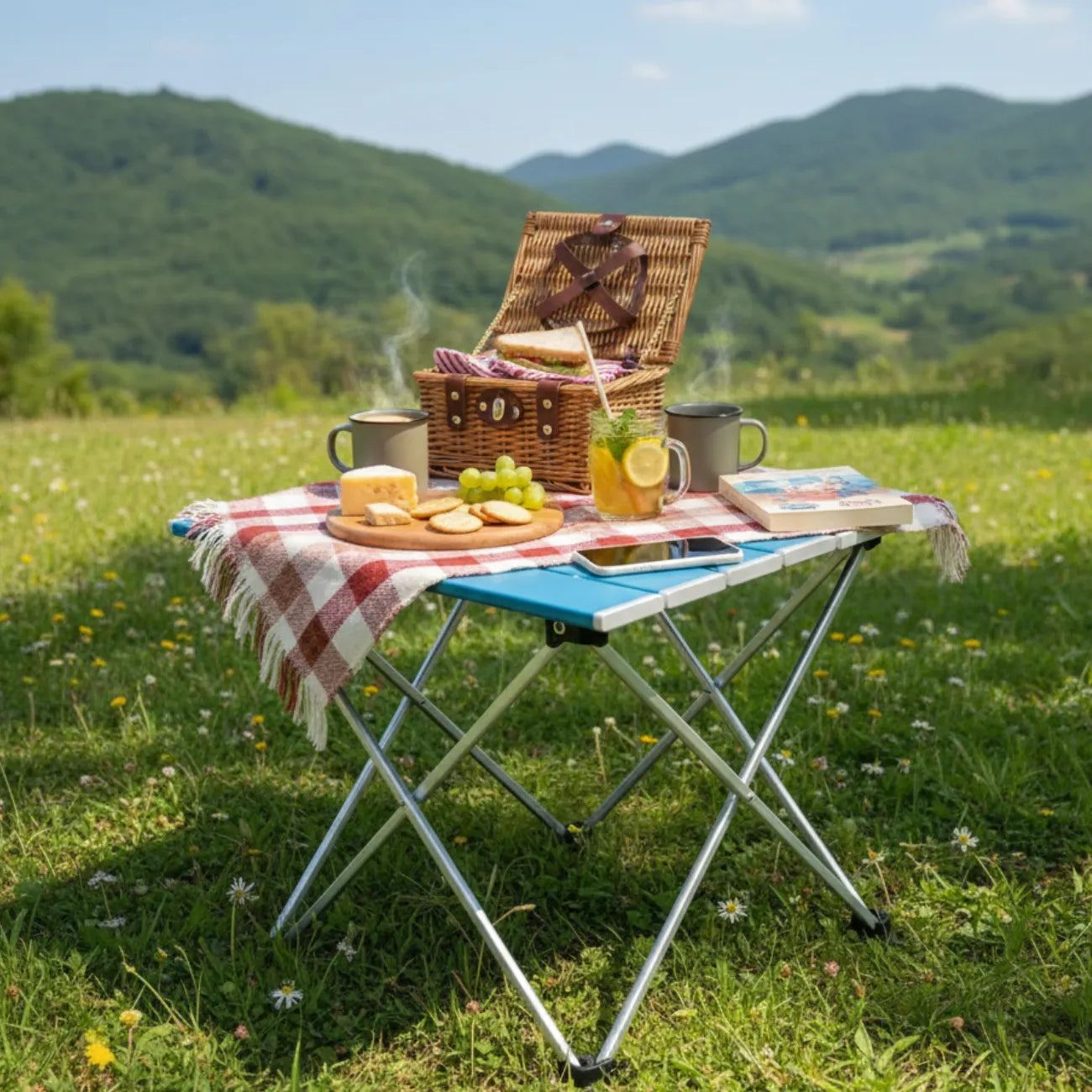Camping-Kleiner Klapptisch