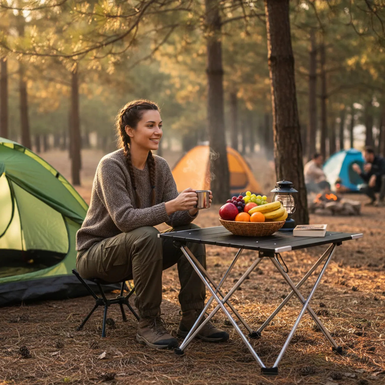 Camping-Kleiner Klapptisch