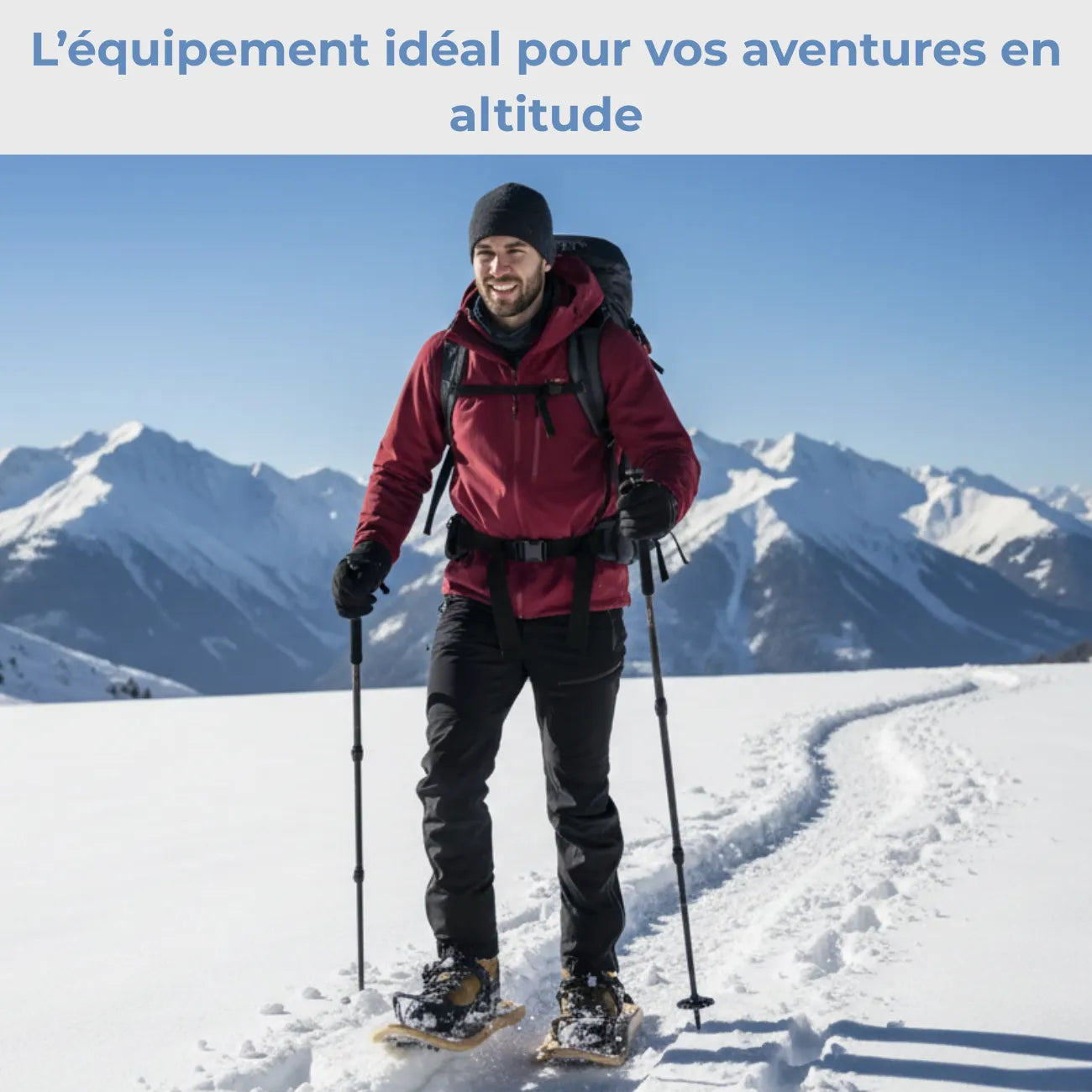 Schneeschuhe mit Tragetasche | Berggrat