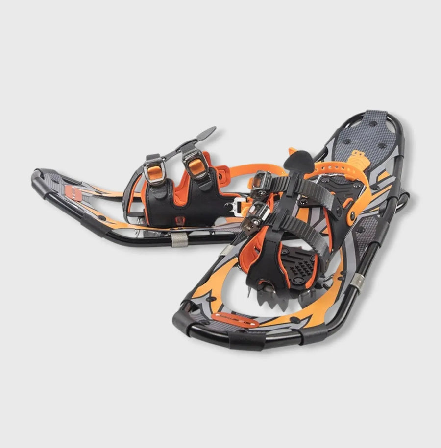 Alu-Schneeschuhe mit Stöcken | Berggrat