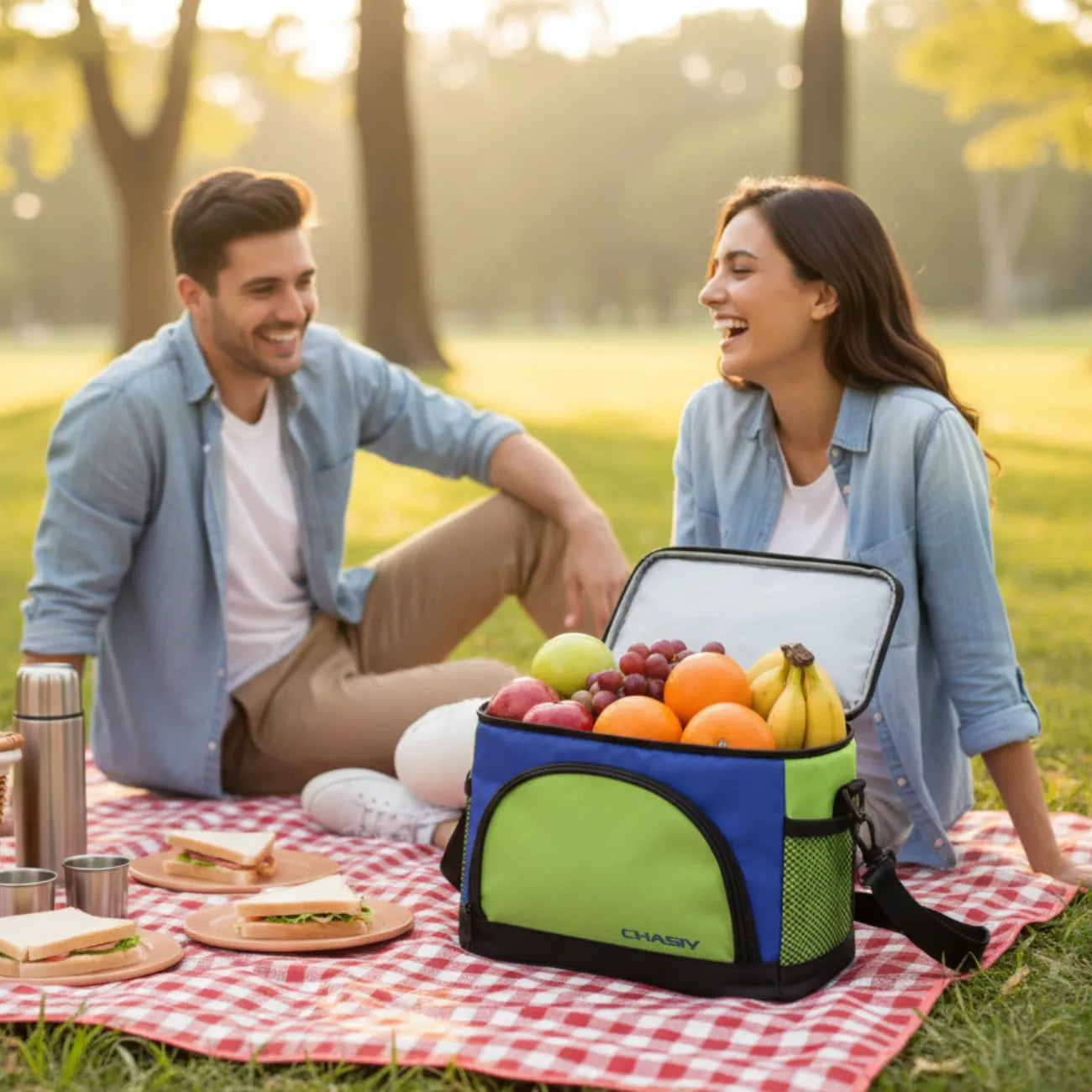 Isolierte Wandertasche für Essen | Berggrat