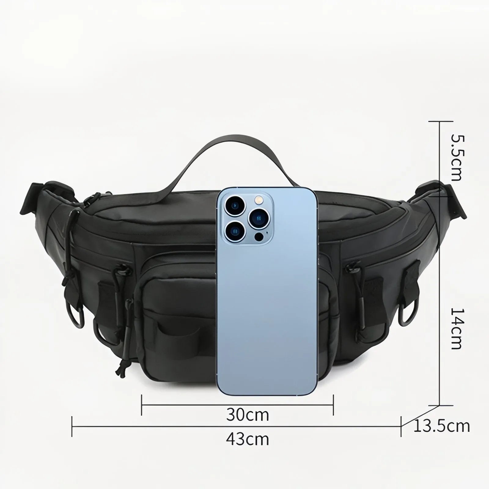 Gürteltasche für Wanderungen | Berggrat
