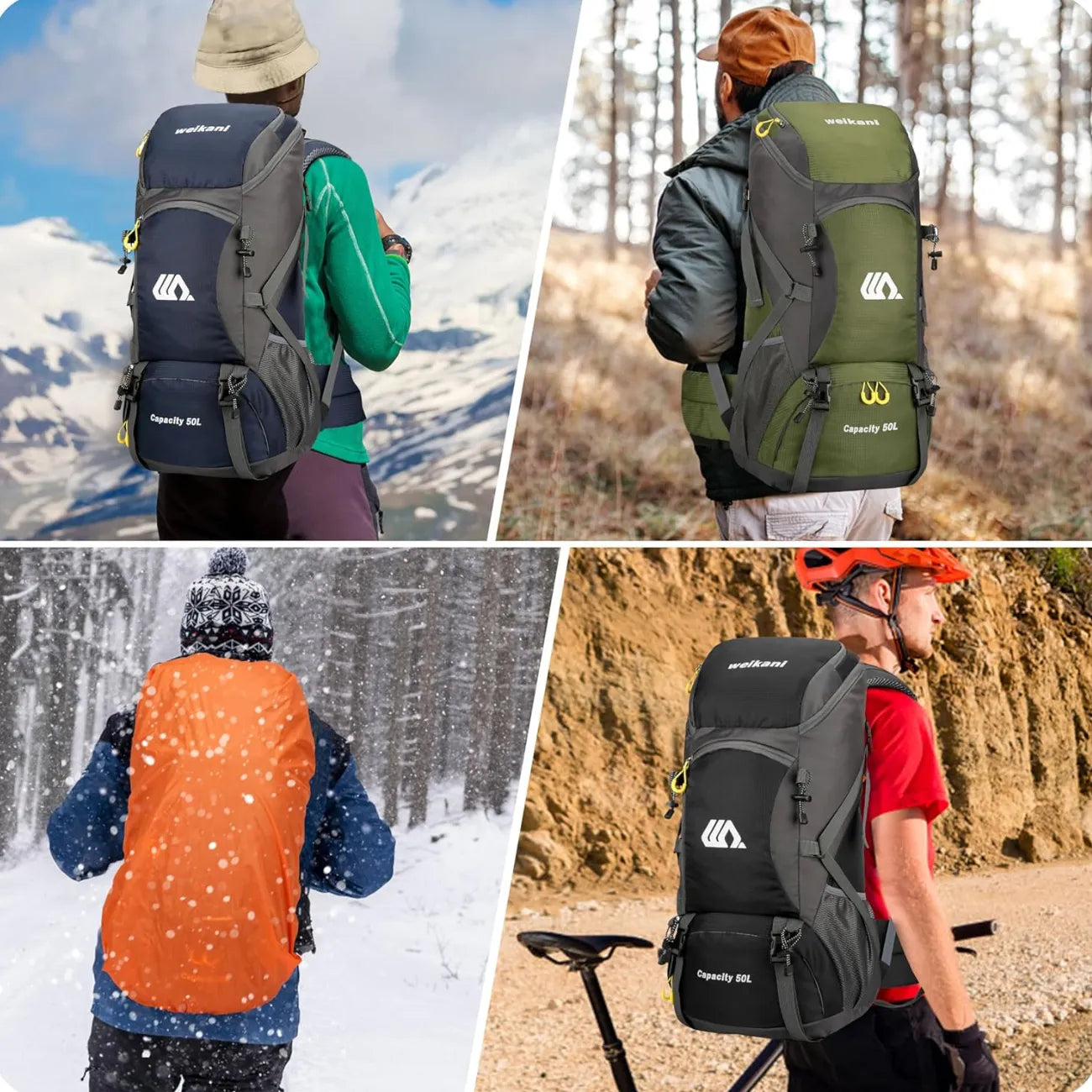 Wanderrucksack 50L Trekking