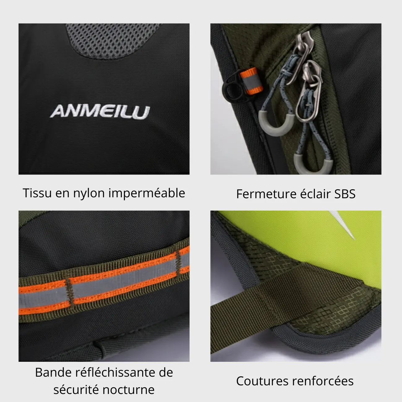 Wanderrucksack 5L wasserdicht | Berggrat