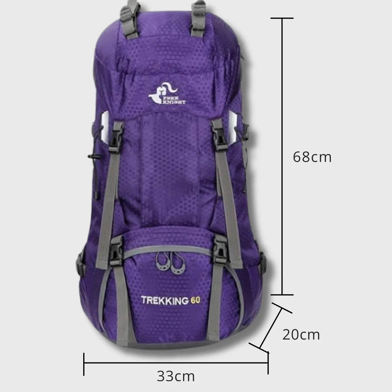 Wasserdichter Bergrucksack 60L | Berggrat