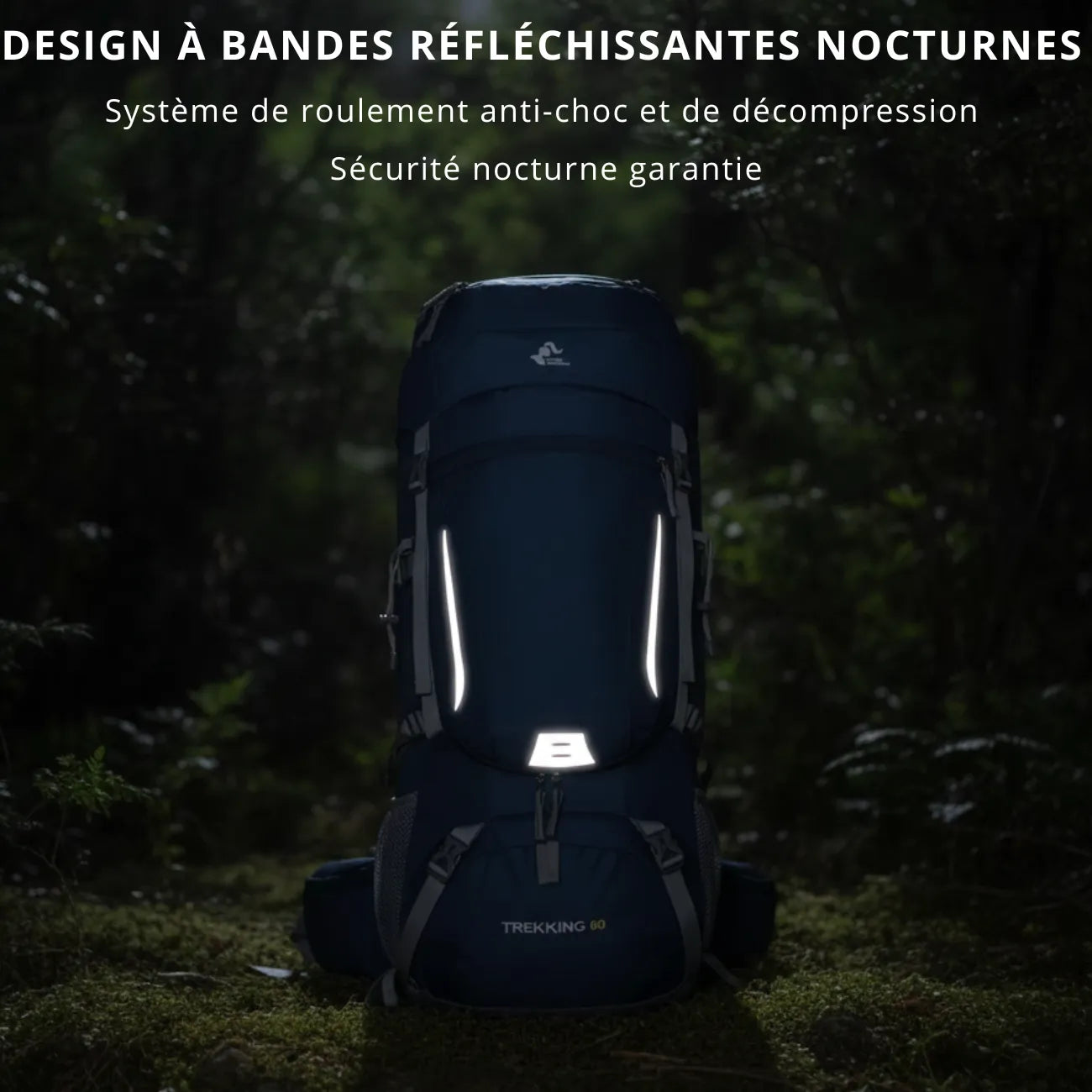 Wanderrucksack 60L Trekking | Berggrat