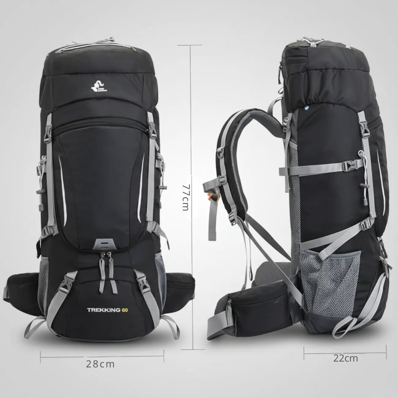 Wanderrucksack 60L Trekking | Berggrat