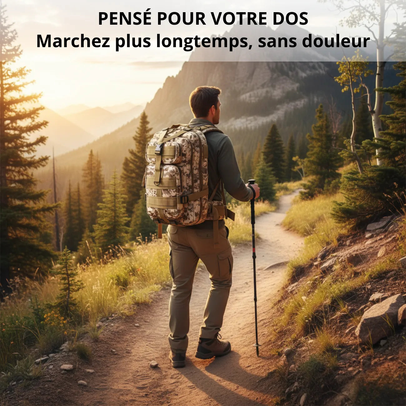 Taktischer Wanderrucksack 30L