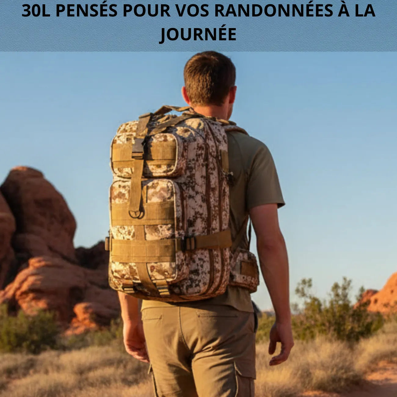 Taktischer Wanderrucksack 30L