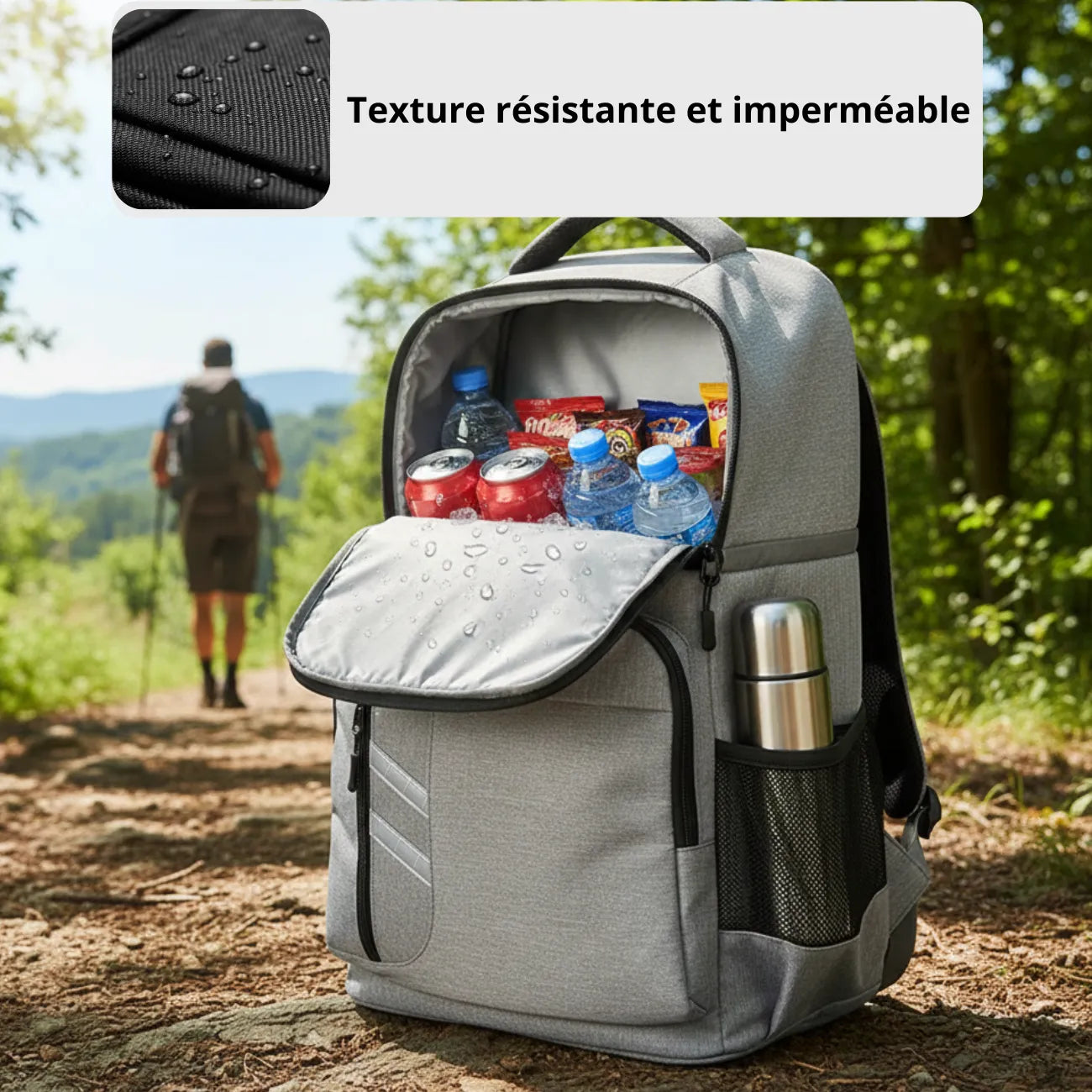 Kühlrucksack 40L fürs Wandern | Berggrat