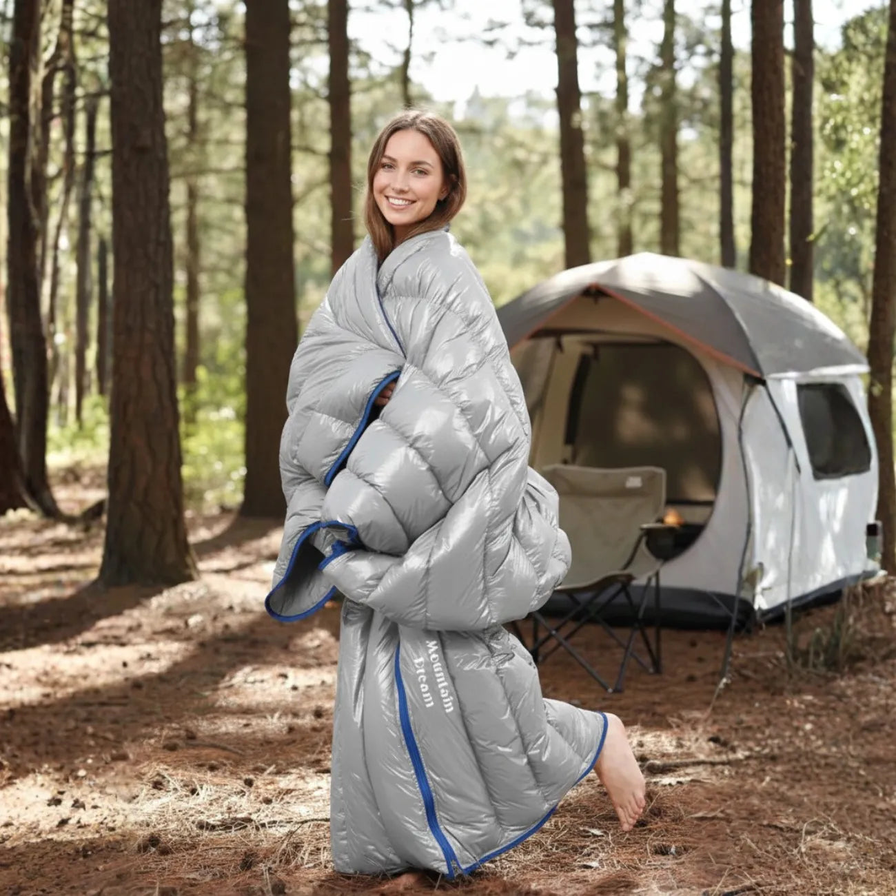 Camping-Schlafsack Erwachsene | Berggrat
