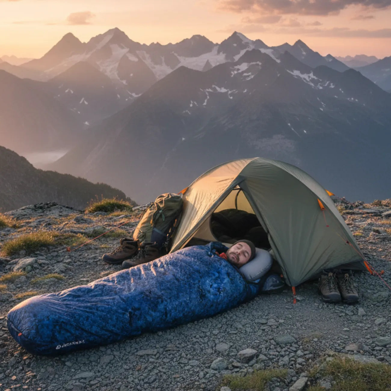 Premium-Schlafsack fürs Camping | Berggrat