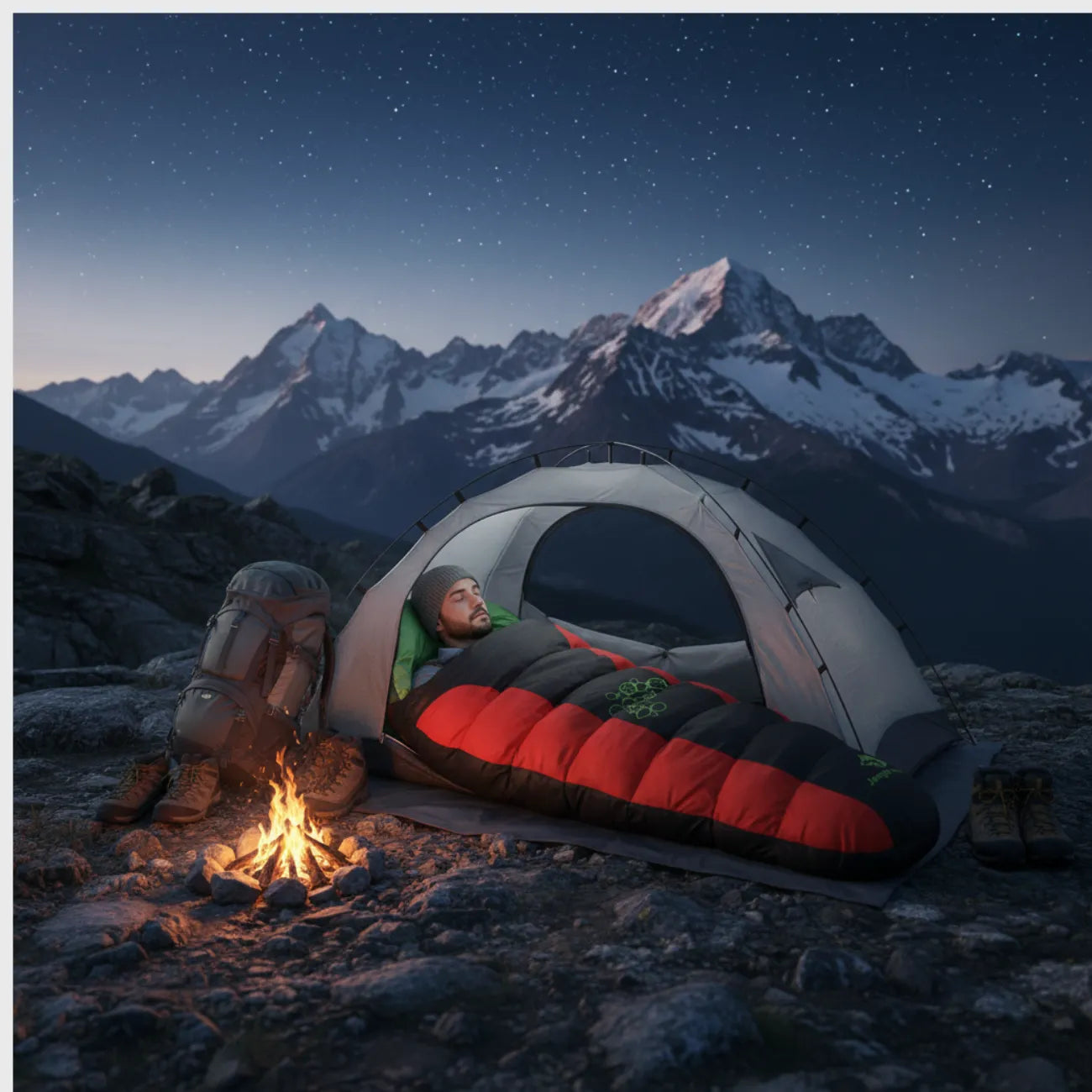 Trekking-Daunenschlafsack -5°C