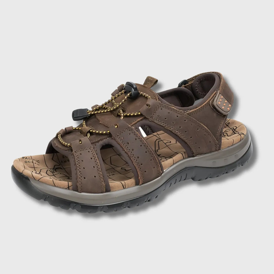 Leder-Sandalen mit Steinschutz | Berggrat