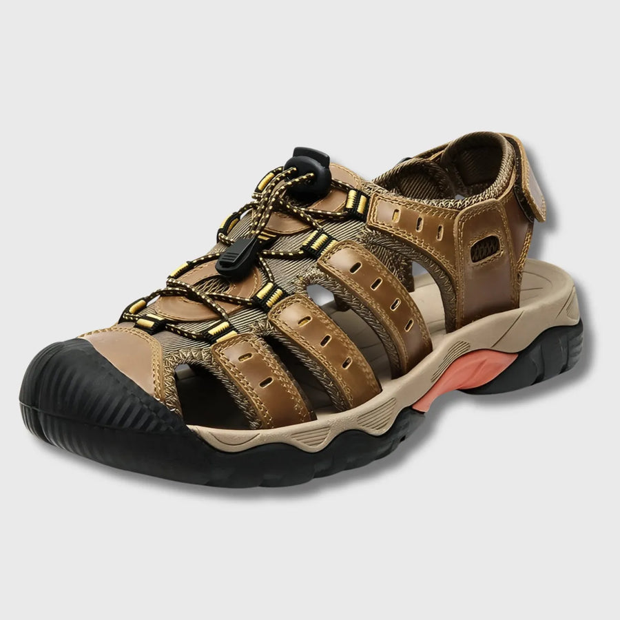 Leder-Wandersandalen mit Profil | Berggrat