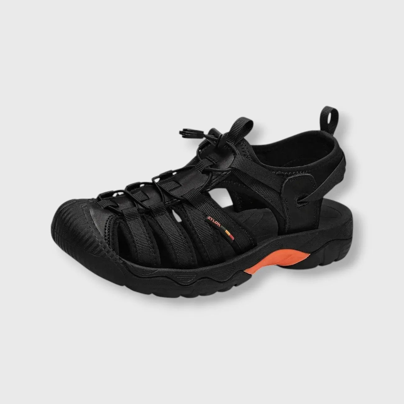 Herren-Leder-Wandersandalen