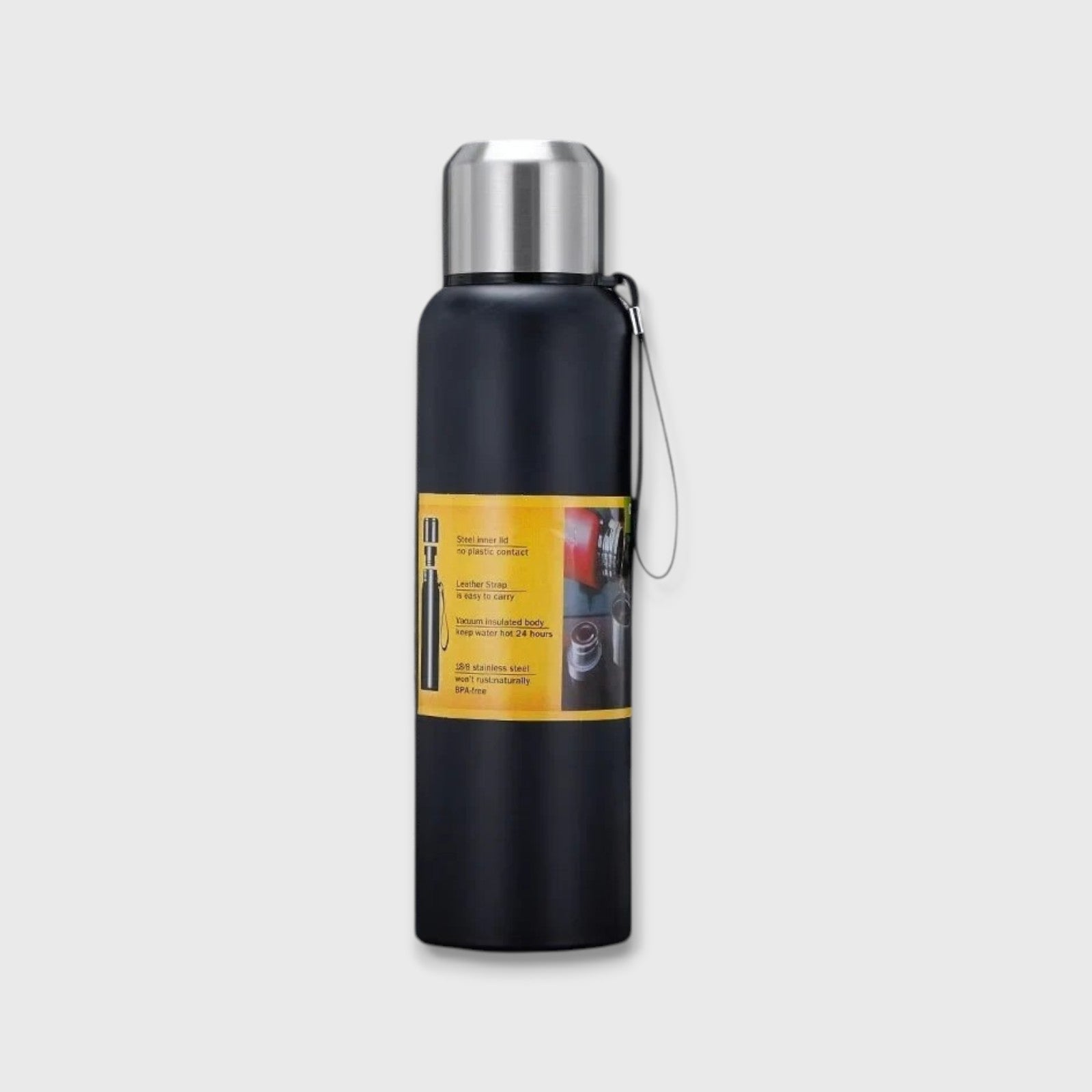 Isolierte Edelstahlflasche | Berggrat