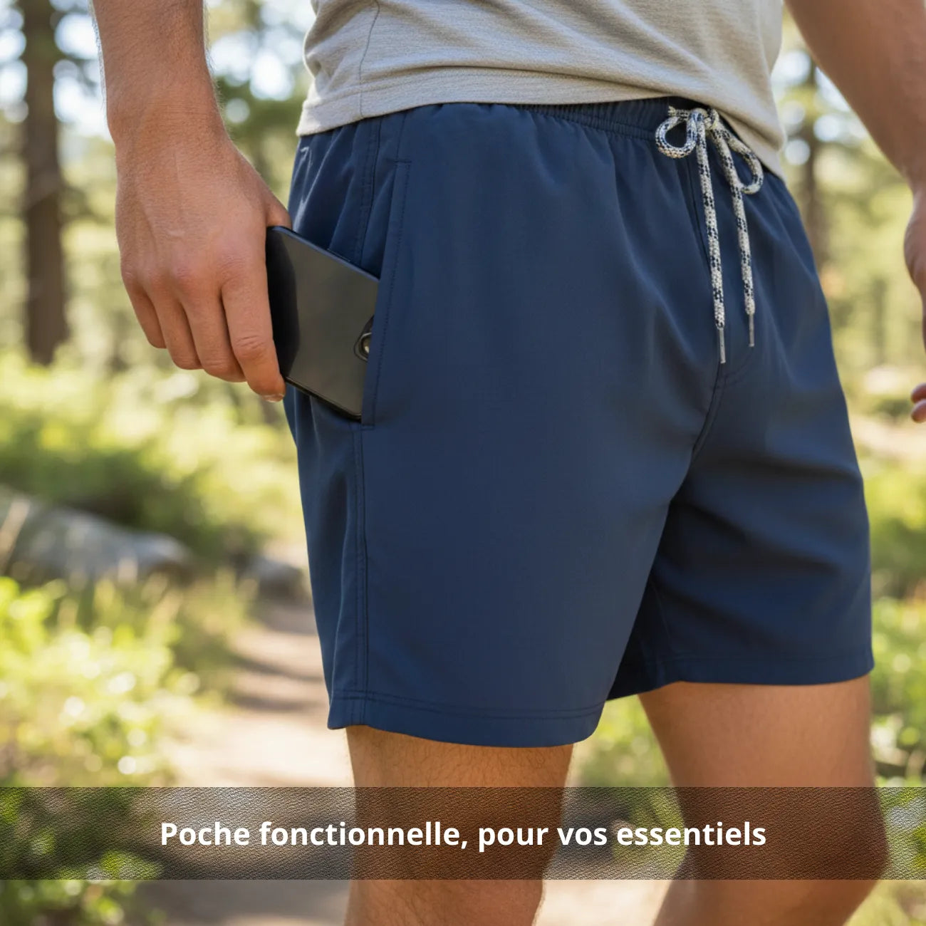 Herren-Kurze Wandershorts