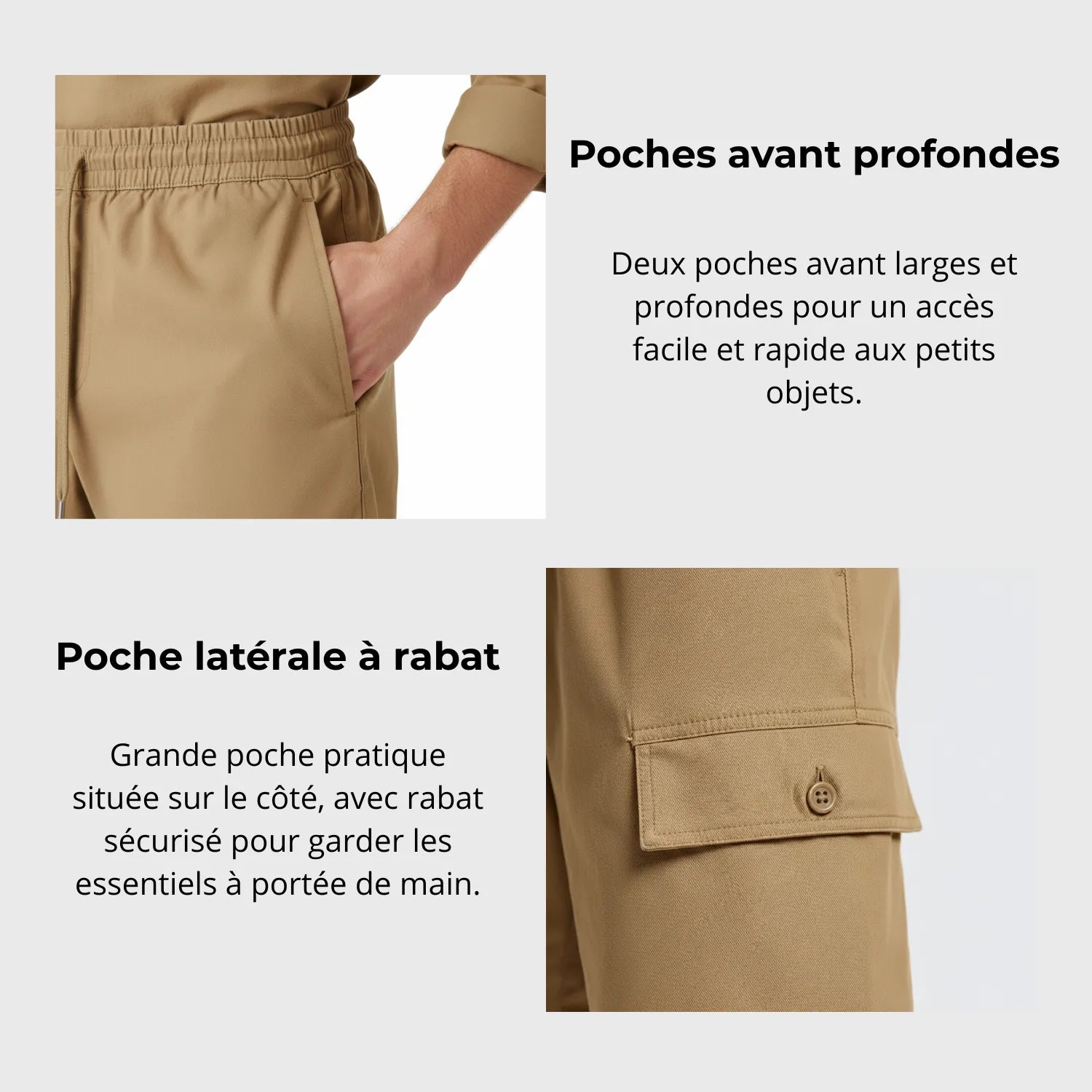 Herren Wandershorts Baumwolle
