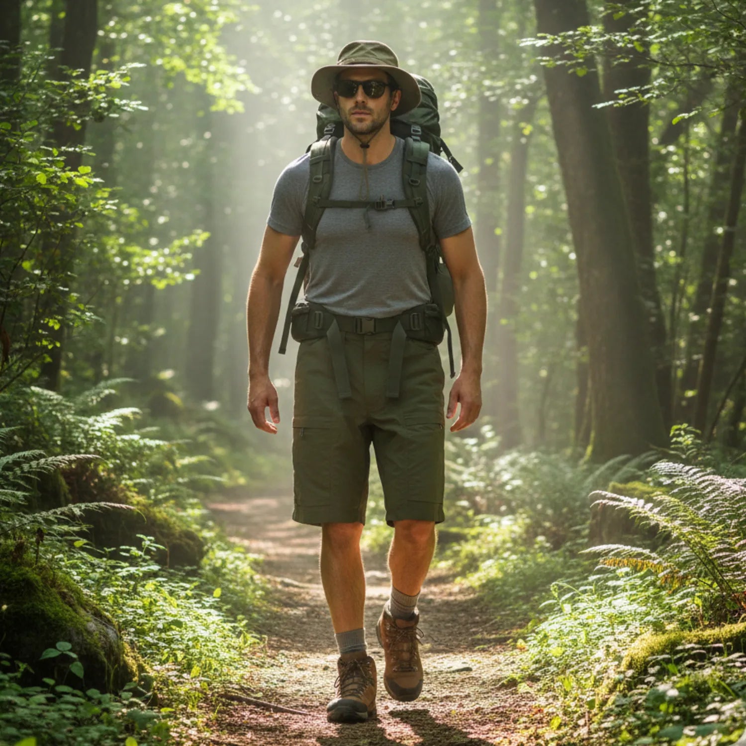 Herren-Robuste Wandershorts