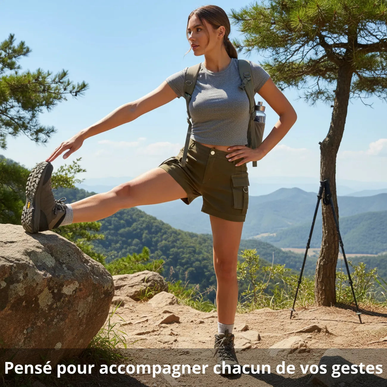 Damen Cargo-Wandershorts