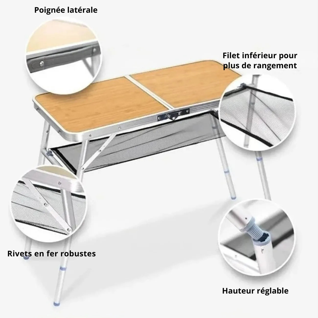 Leichter Falttisch fürs Camping | Berggrat