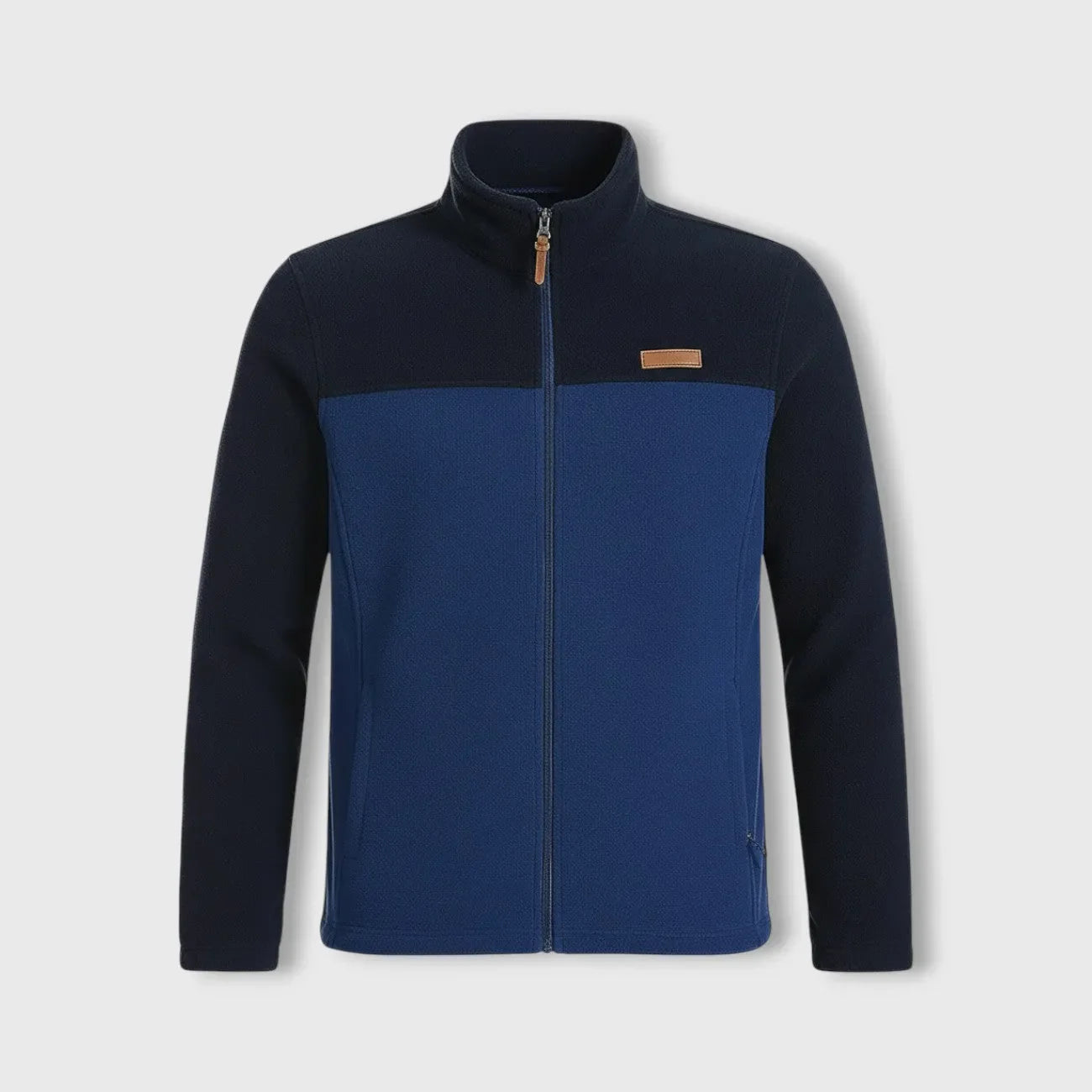 Herren Fleecejacke Patchwork