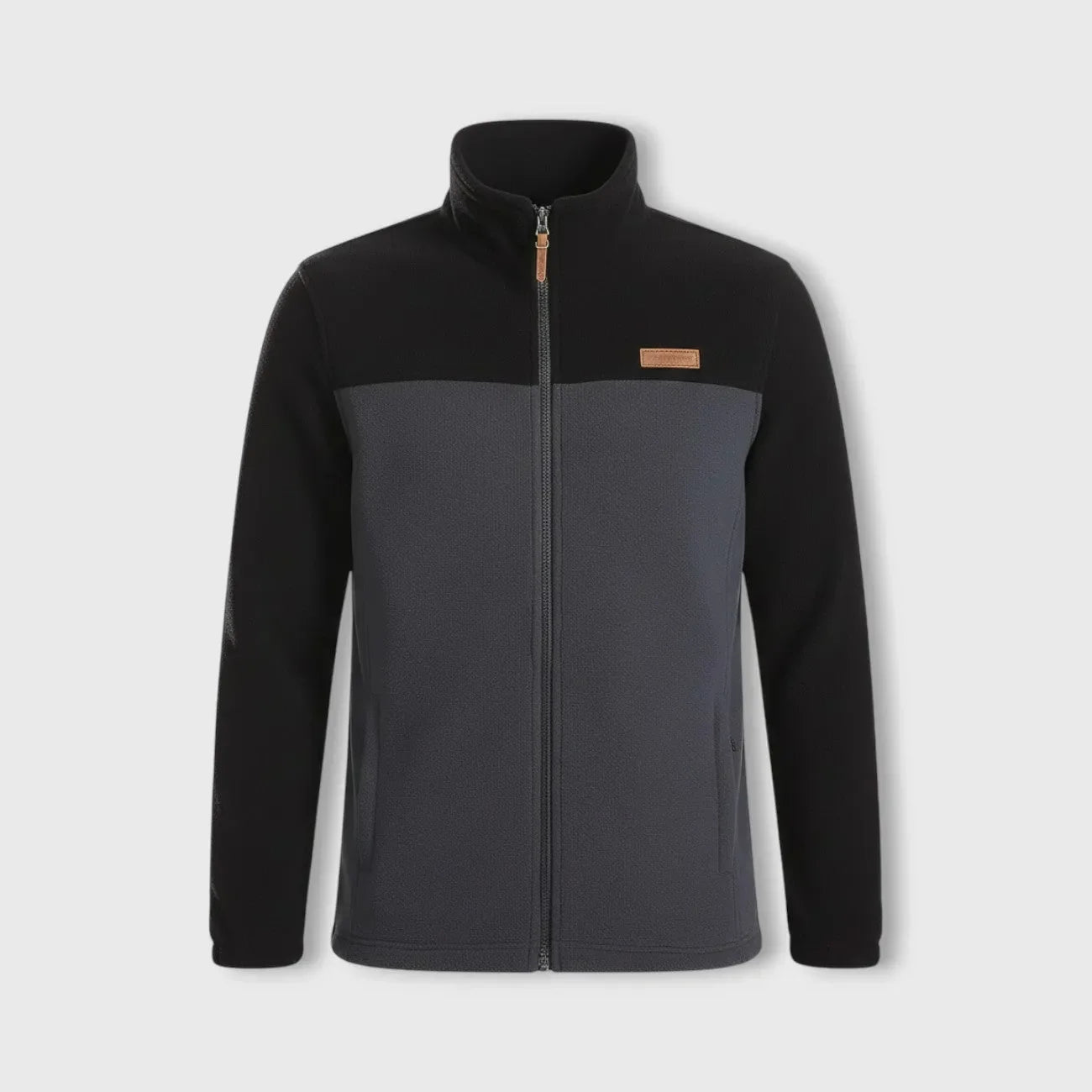 Herren Fleecejacke Patchwork