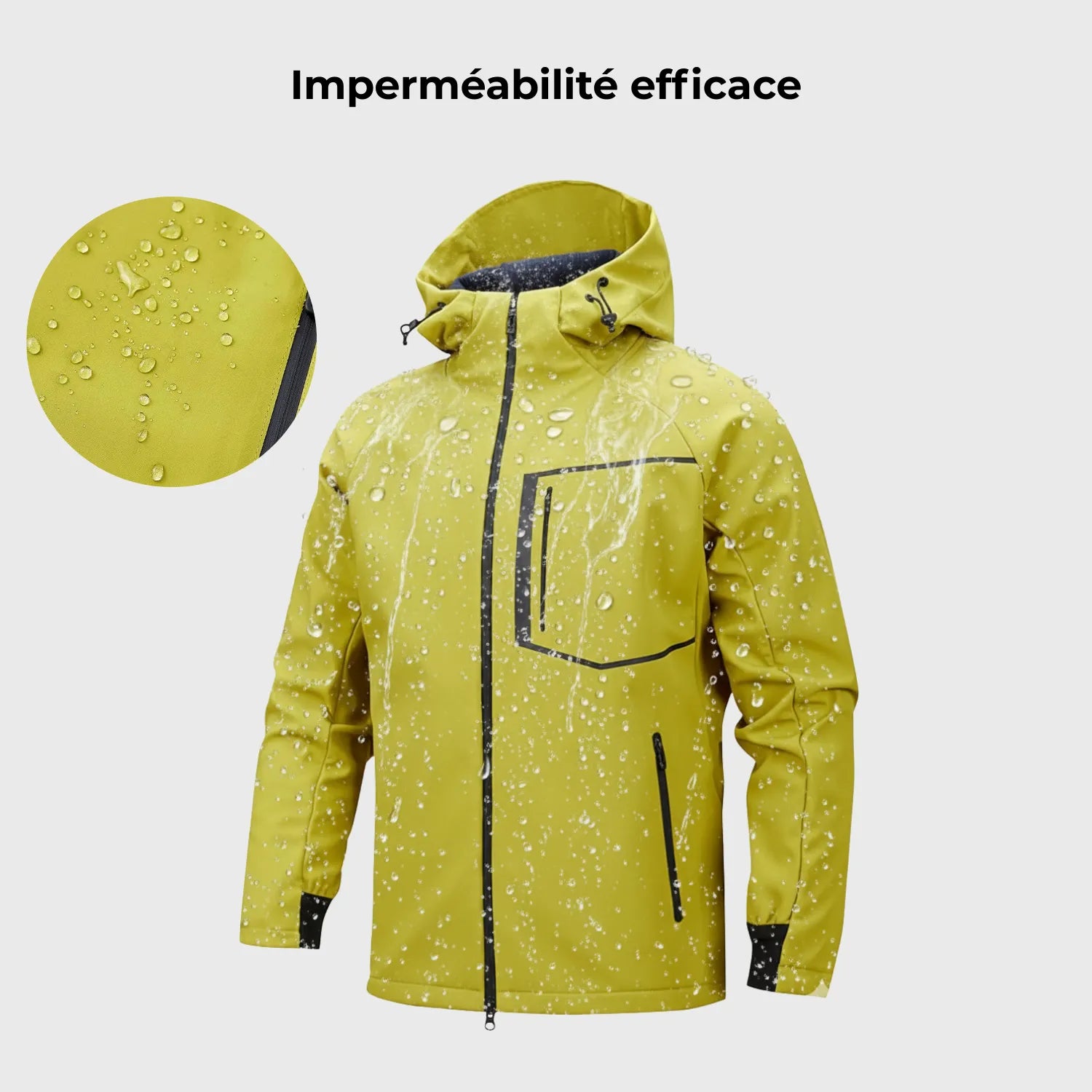 Herren Outdoorjacke wasserdicht | Berggrat