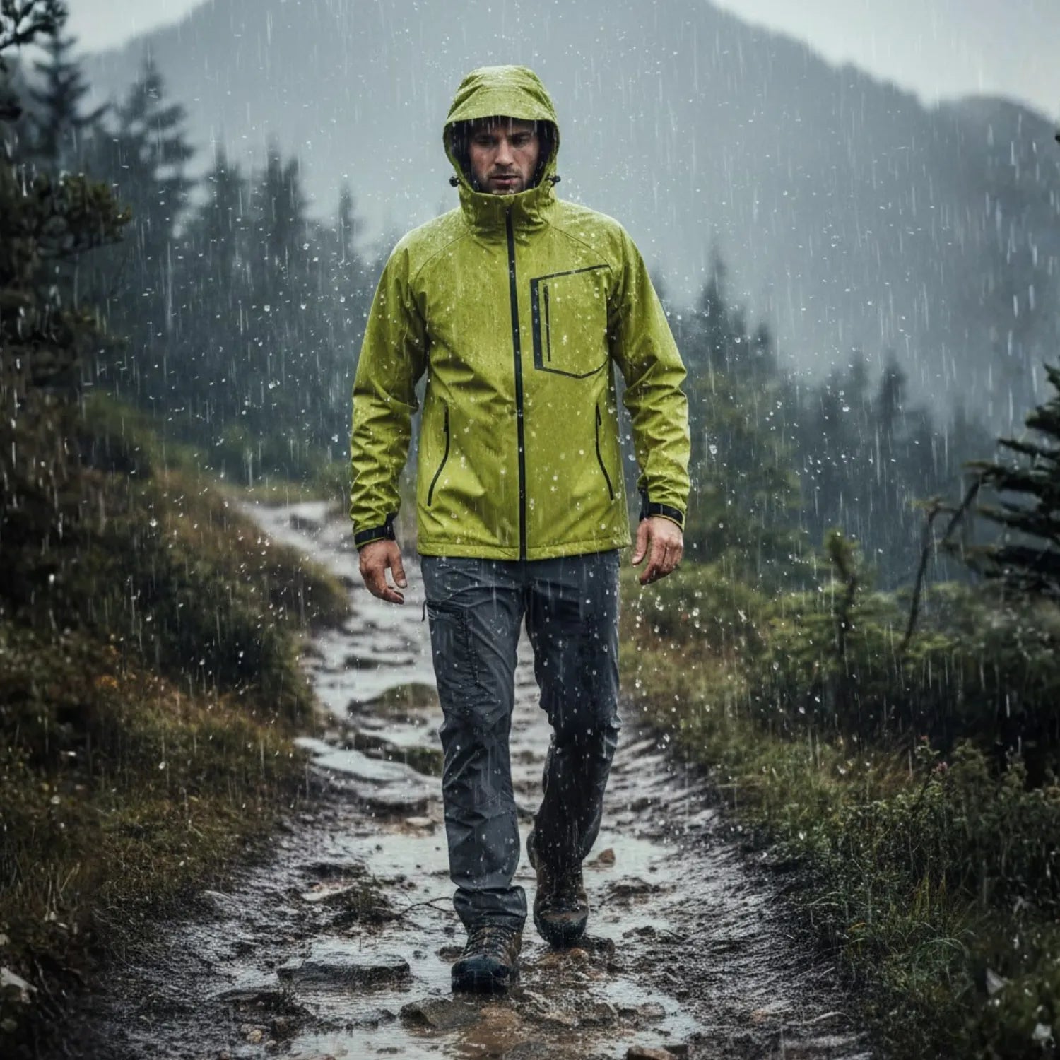 Herren Outdoorjacke wasserdicht | Berggrat