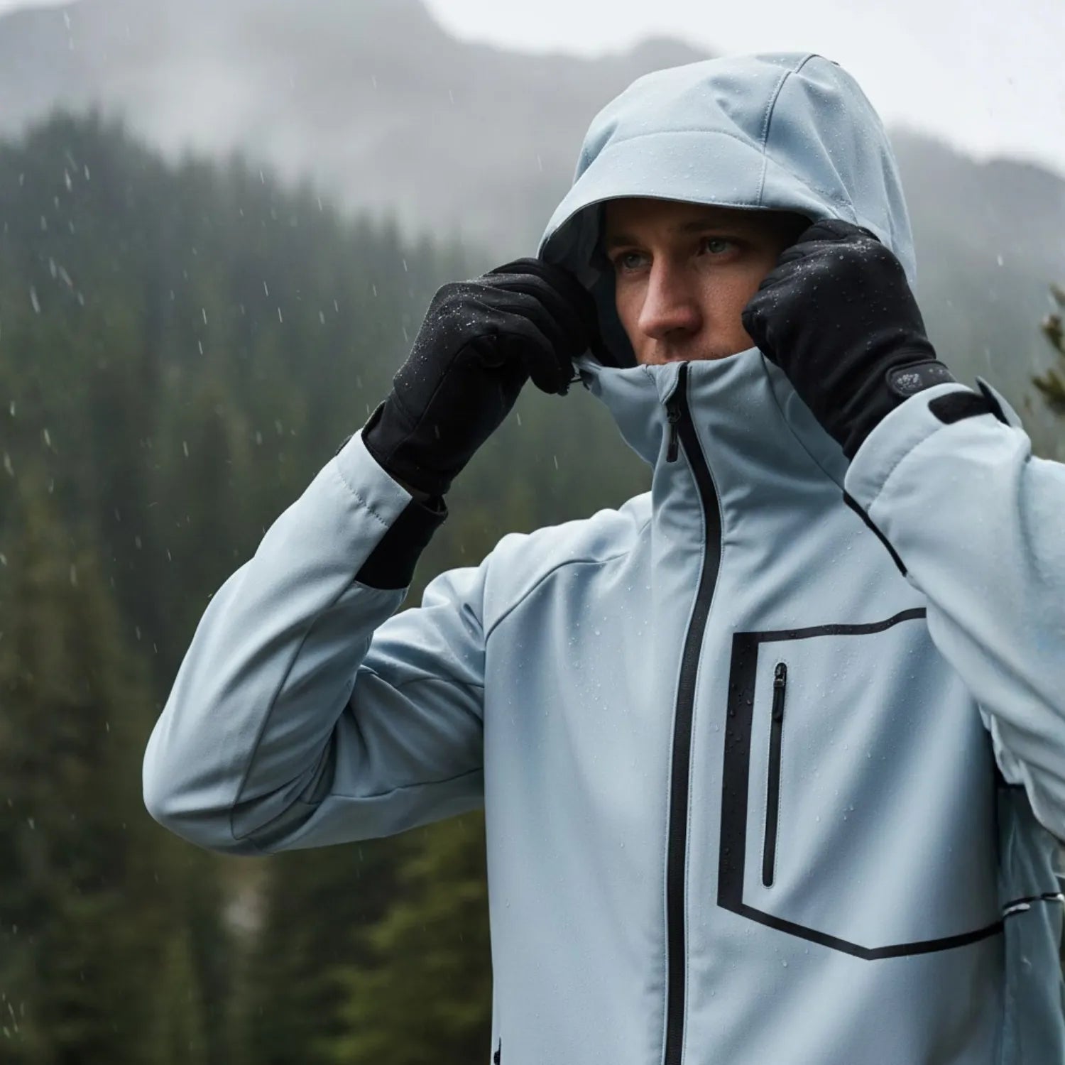 Herren Outdoorjacke wasserdicht | Berggrat