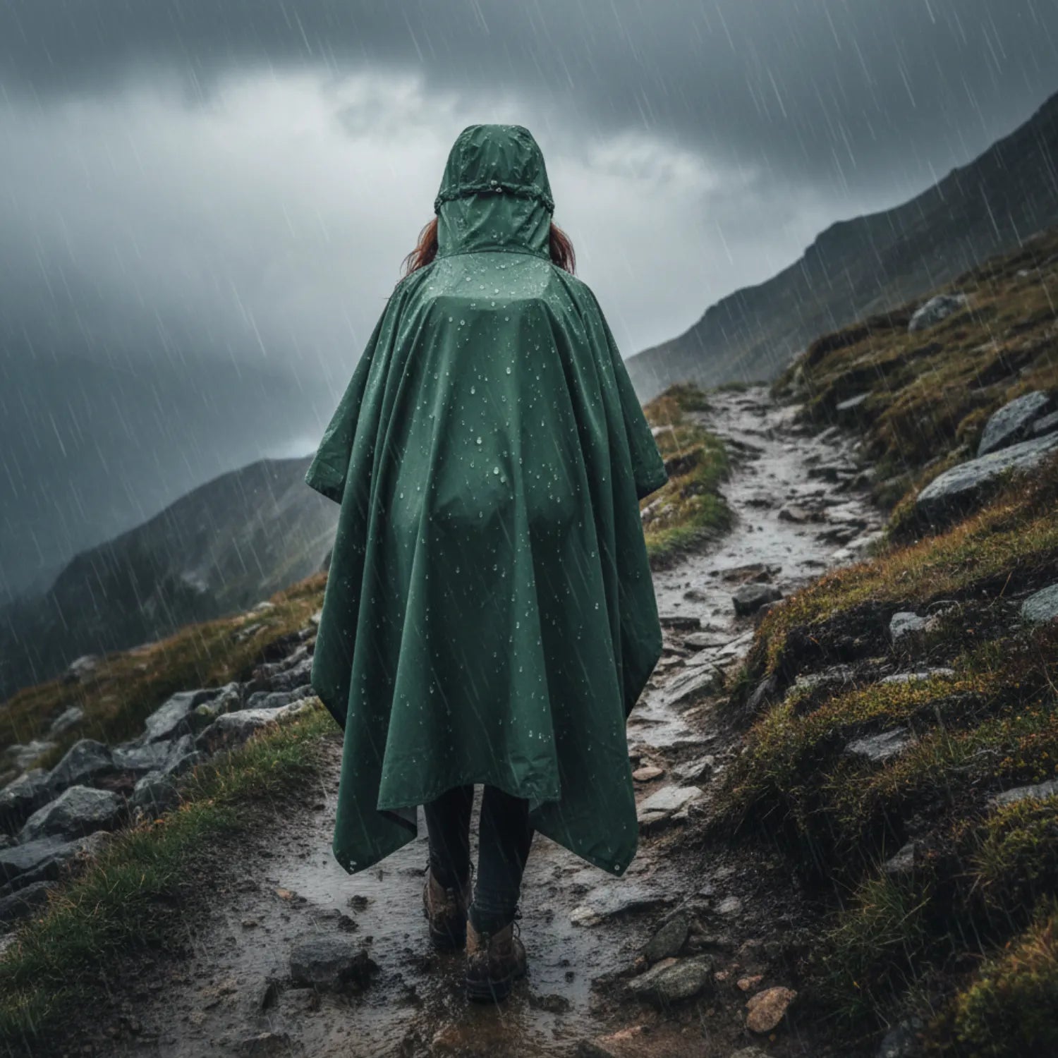 Faltbare Regenjacke für Damen