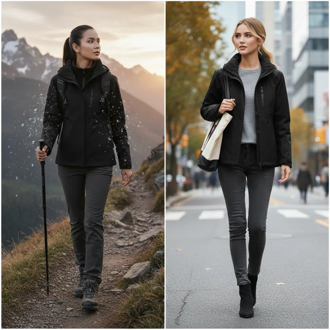 Damen Outdoorjacke wasserdicht | Berggrat