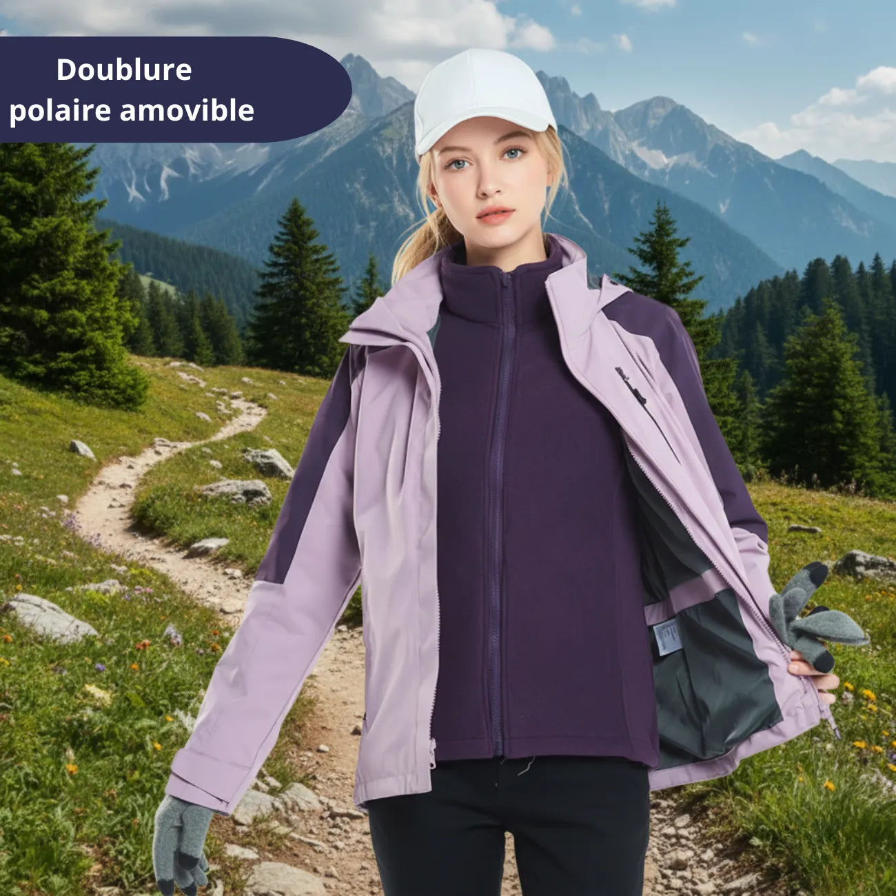 Damen Outdoorjacke wasserdicht | Berggrat