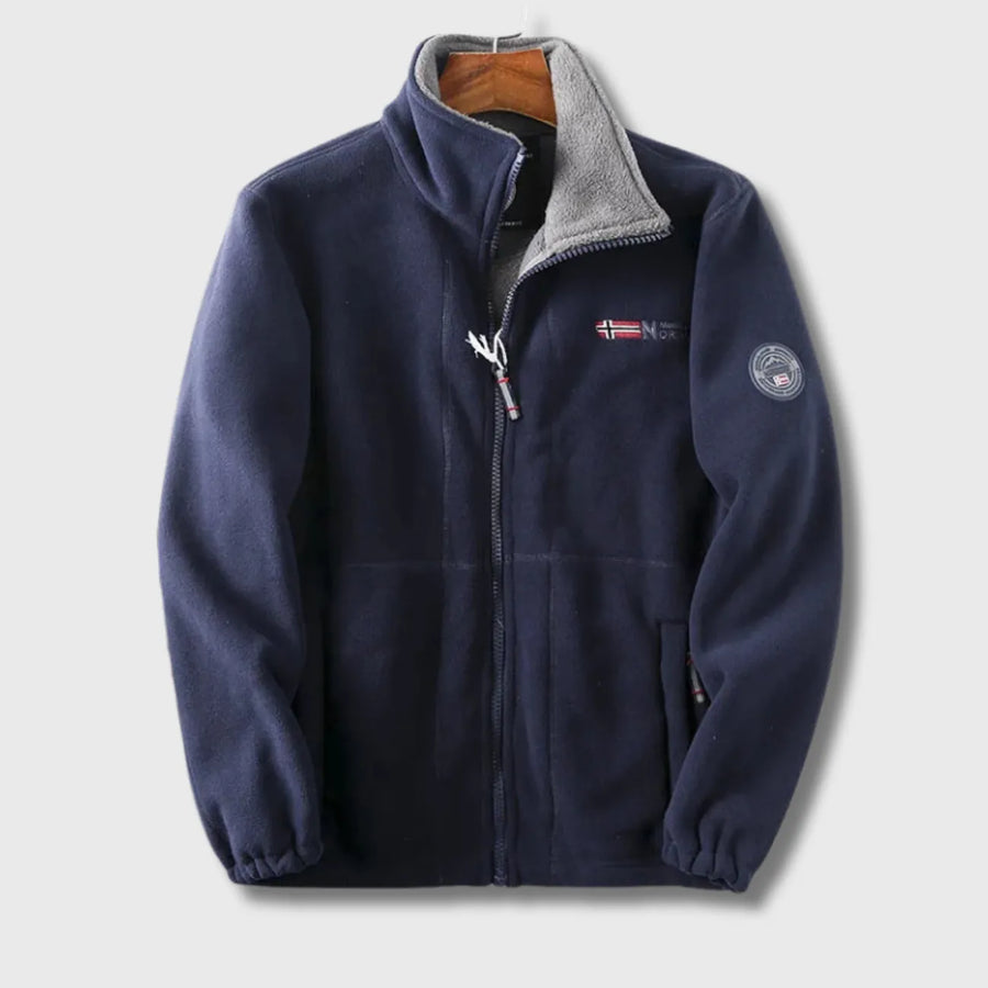 Herren-Warme Fleecejacke