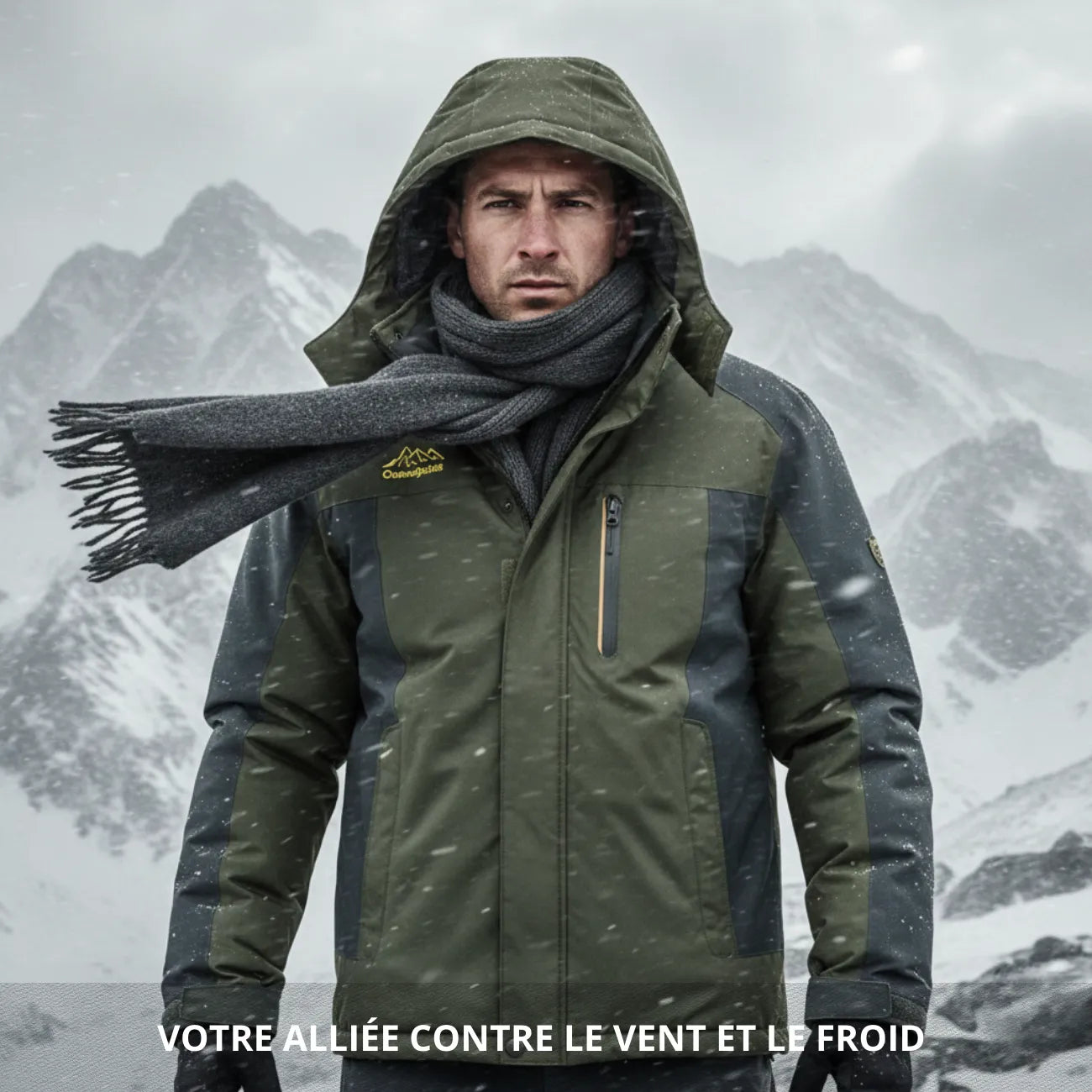 Wasserdichte Wanderjacke Fleece | Berggrat