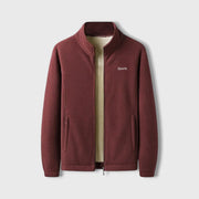 Fleece-Bomberjacke sportlich